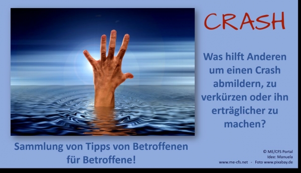Tipps von Betroffenen f&uuml;r Betroffene zum Umgang mit einem ME/CFS Crash
