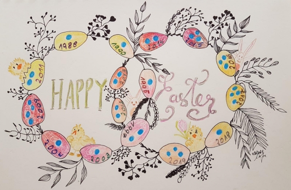 So gleich und doch so verschieden - Frohe Ostern