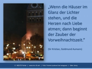 Die Zeit rennt und schon z&uuml;nden wir die 2. Kerze an unserem Adventskranz an.