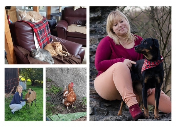 Saskia mit Siva &amp; Co