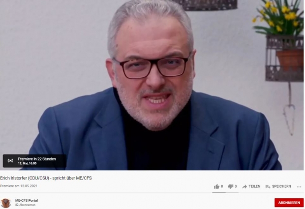 Erich Irlstorfer (CDU/CSU) - spricht &uuml;ber ME/CFS