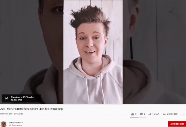 Jule - ME/CFS Betroffene spricht &uuml;ber ihre Erkrankung